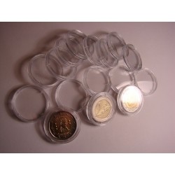 Kapsle na monety (10 sztuk) 26,0 mm (bez rantu)