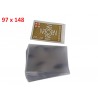 Kieszonki Folia ochronna TWARDE na stara pocztówkę 95 x 145 mm PREMIUM !