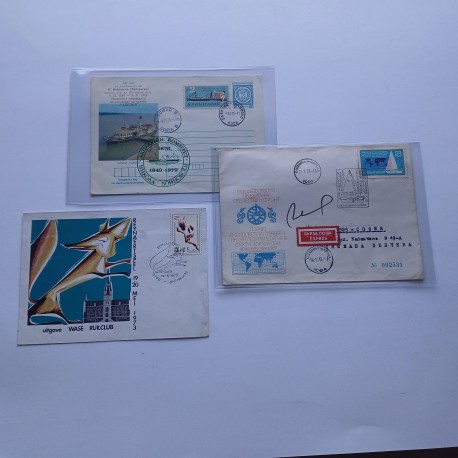 Kieszonki Folia ochronna TWARDE na banknoty , koperty 190 x 128 mm PREMIUM ( 50 sztuk )